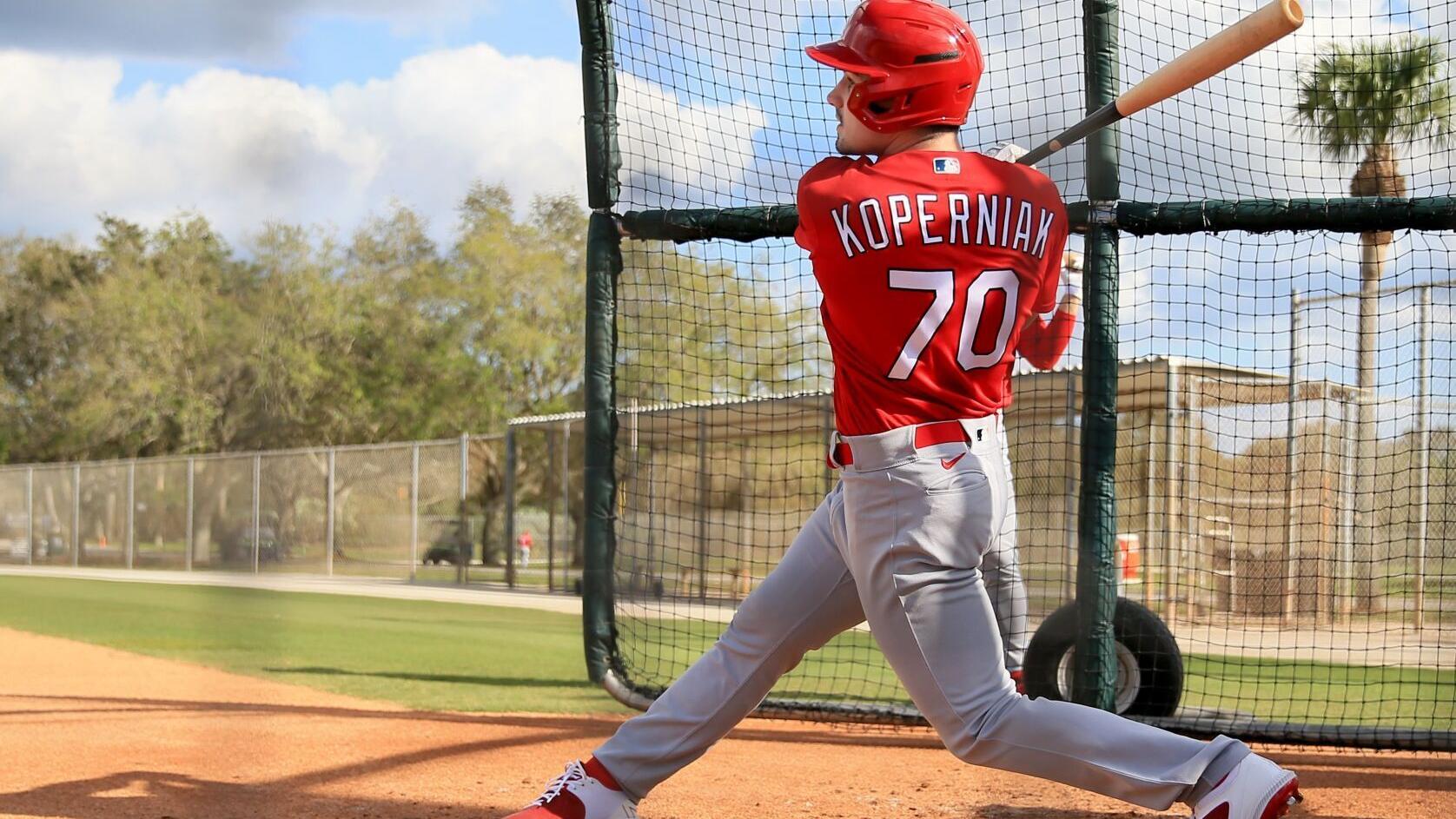 With added bat speed, Cardinals prospect Matt Koperniak powers way to 40-man roster spot